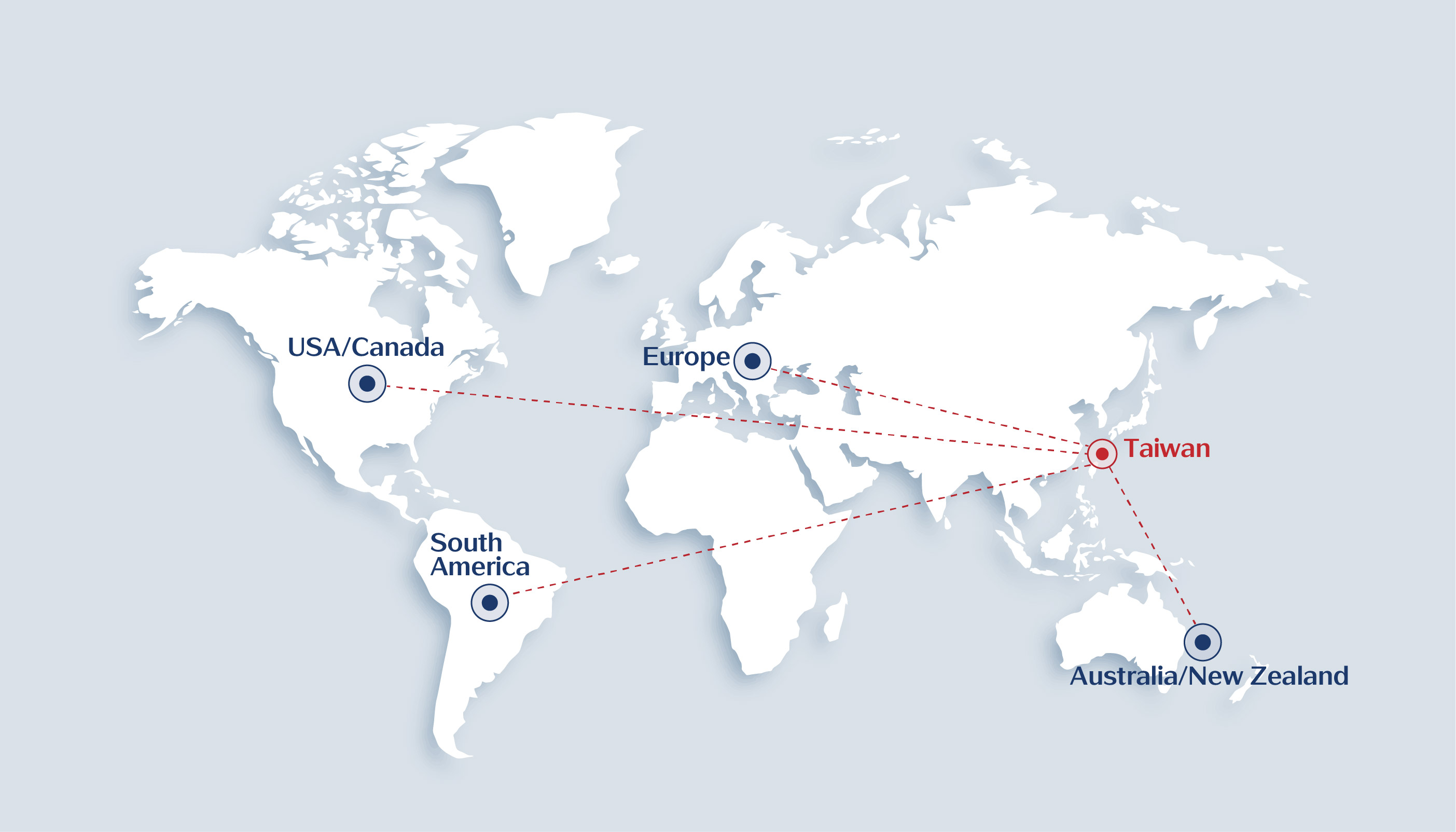 Global sourcing map